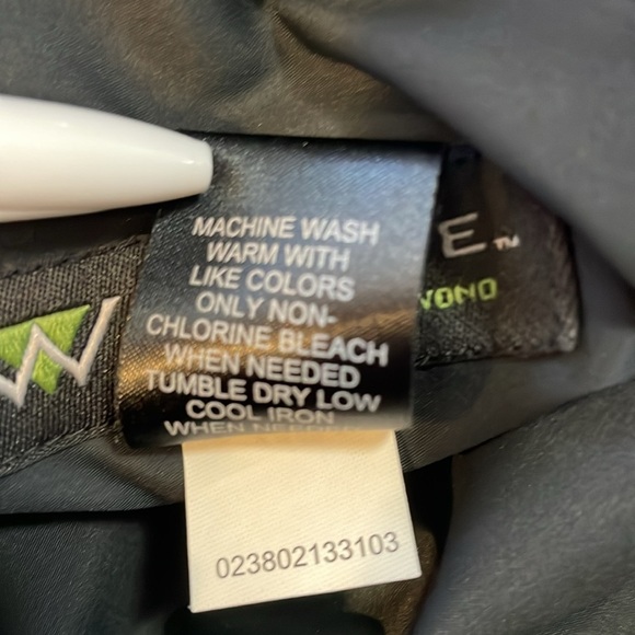 Wedge Men’s Large Reversible V Neck Black Tan Windbreaker - Picture 7 of 7